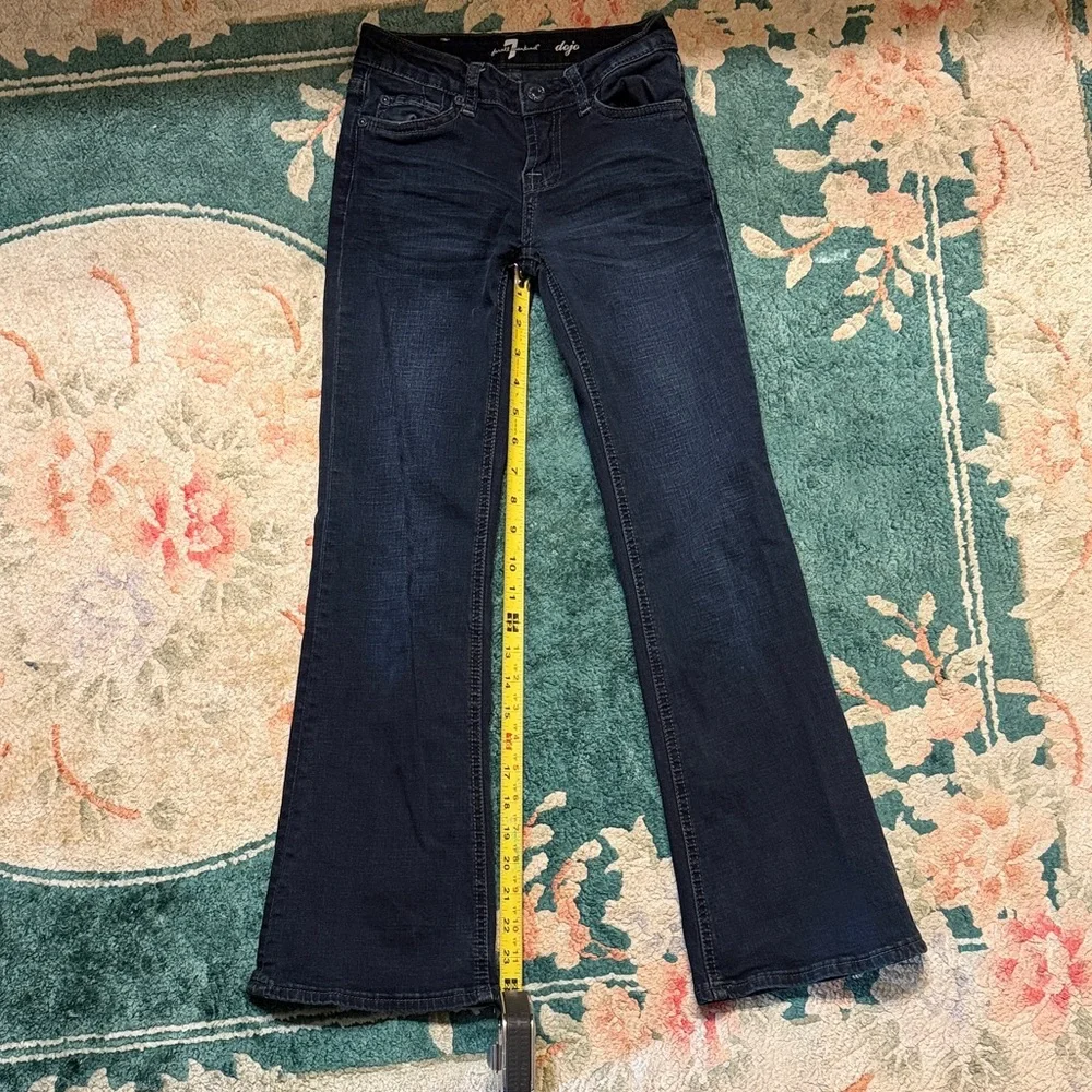 7 For All Mankind Girls Dojo Jeans - size 8 - Picture 6 of 7